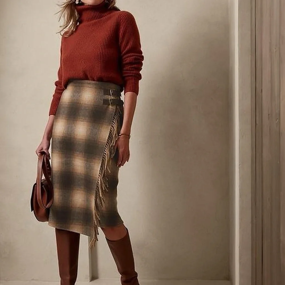 NWT banana republic stella blanket skirt - Picture 2 of 7